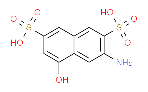 CAS No. 90-40-4, 3-amino-5-hydroxynaphthalene-2,7-disulfonic acid
