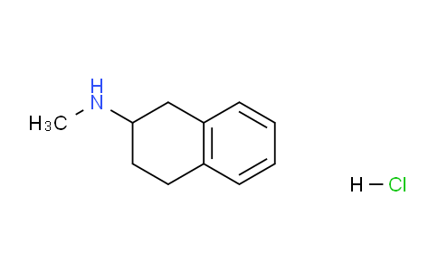 CAS No. 22583-90-0, N-methyl-1,2,3,4-tetrahydronaphthalen-2-amine hydrochloride
