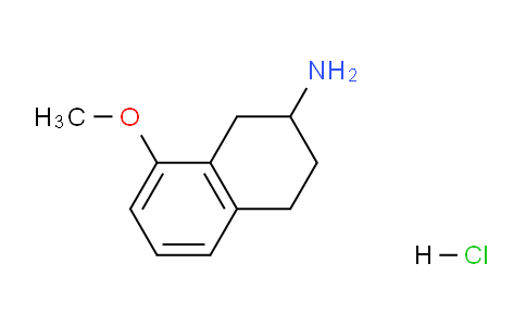 CAS No. 3880-76-0, 8-methoxy-1,2,3,4-tetrahydronaphthalen-2-amine hydrochloride