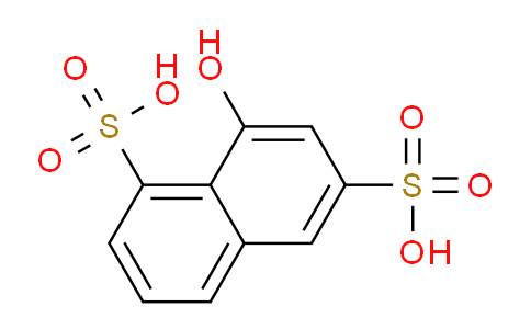 CAS No. 117-43-1, 8-Hydroxynaphthalene-1,6-disulfonic acid