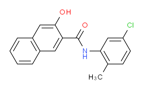 CAS No. 135-63-7, N-(5-Chloro-2-methylphenyl)-3-hydroxy-2-naphthamide