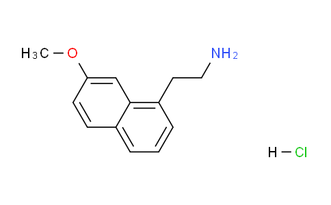CAS No. 139525-77-2, 2-(7-Methoxy-1-naphthyl)ethylamine hydrochloride