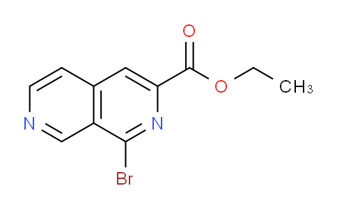 CAS No. 250674-54-5, ethyl 1-bromo-2,7-naphthyridine-3-carboxylate