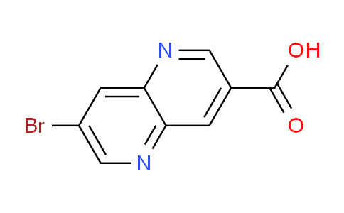 CAS No. 958332-87-1, 7-bromo-1,5-naphthyridine-3-carboxylic acid