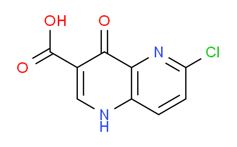 CAS No. 959277-17-9, 6-chloro-4-oxo-1,4-dihydro-1,5-naphthyridine-3-carboxylic acid