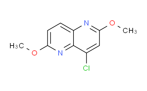 CAS No. 959990-37-5, 4-chloro-2,6-dimethoxy-1,5-naphthyridine
