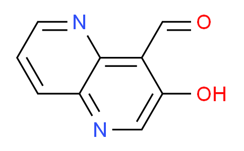 CAS No. 1056877-14-5, 3-hydroxy-1,5-naphthyridine-4-carbaldehyde