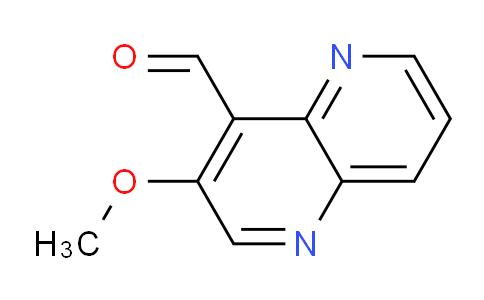 CAS No. 1056877-13-4, 3-methoxy-1,5-naphthyridine-4-carbaldehyde