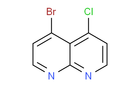 CAS No. 1260898-37-0, 4-bromo-5-chloro-1,8-naphthyridine