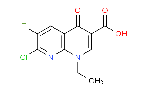 CAS No. 79286-73-0, 7-chloro-1-ethyl-6-fluoro-4-oxo-1,4-dihydro-1,8-naphthyridine-3-carboxylic acid