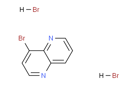 CAS No. 1956307-73-5, 4-Bromo-1,5-naphthyridine dihydrobromide