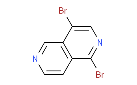 CAS No. 1353971-28-4, 1,4-Dibromo-2,6-naphthyridine