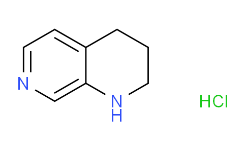 CAS No. 1956370-06-1, 1,2,3,4-Tetrahydro-1,7-naphthyridine hydrochloride