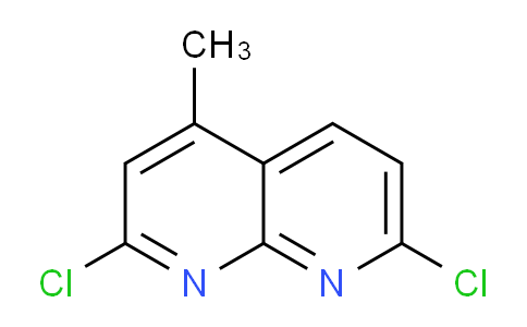CAS No. 58035-56-6, 2,7-Dichloro-4-methyl-1,8-naphthyridine