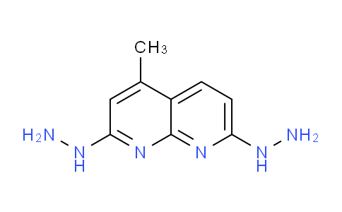CAS No. 876484-62-7, 2,7-Dihydrazinyl-4-methyl-1,8-naphthyridine
