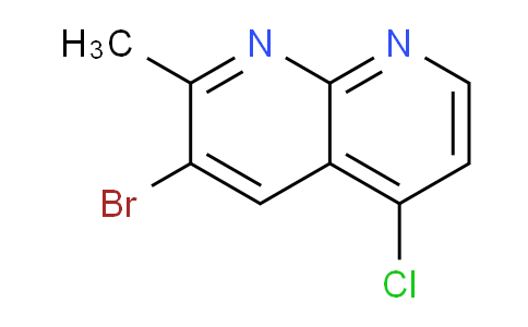 CAS No. 1823380-15-9, 3-Bromo-5-chloro-2-methyl-1,8-naphthyridine