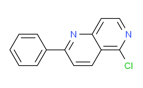 CAS No. 1086385-19-4, 5-Chloro-2-phenyl-1,6-naphthyridine