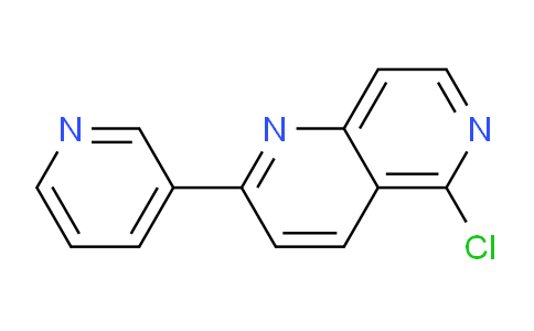 CAS No. 1443286-75-6, 5-Chloro-2-(pyridin-3-yl)-1,6-naphthyridine