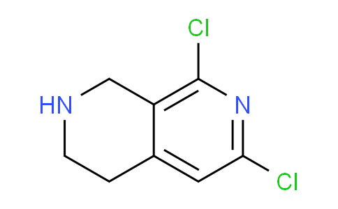 CAS No. 13450-69-6, 6,8-Dichloro-1,2,3,4-tetrahydro-2,7-naphthyridine