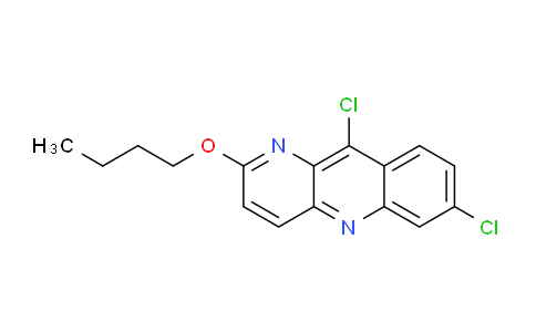 CAS No. 6940-92-7, 2-Butoxy-7,10-dichlorobenzo[b][1,5]naphthyridine