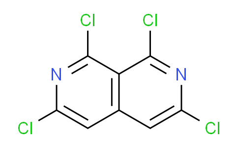 CAS No. 27224-97-1, 1,3,6,8-Tetrachloro-2,7-naphthyridine
