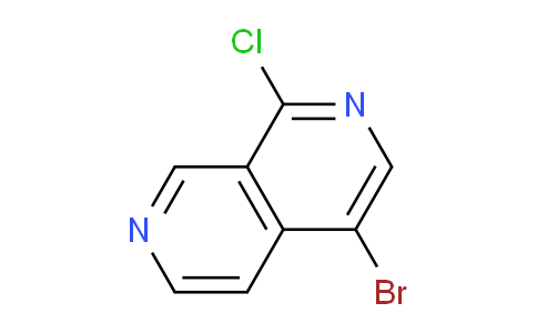 CAS No. 1588569-14-5, 4-Bromo-1-chloro-2,7-naphthyridine