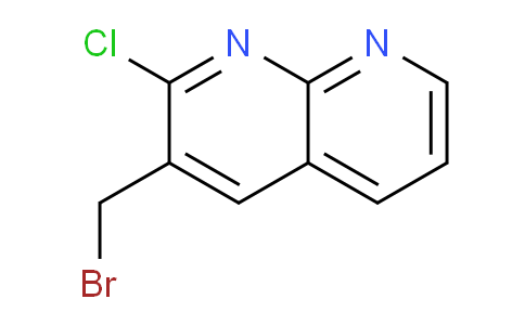 CAS No. 1126424-63-2, 3-(Bromomethyl)-2-chloro-1,8-naphthyridine