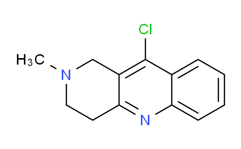 CAS No. 59194-39-7, 10-Chloro-2-methyl-1,2,3,4-tetrahydrobenzo[b][1,6]naphthyridine