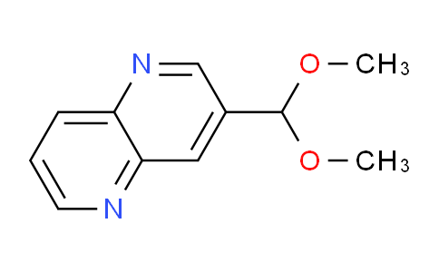 CAS No. 1261365-66-5, 3-(Dimethoxymethyl)-1,5-naphthyridine