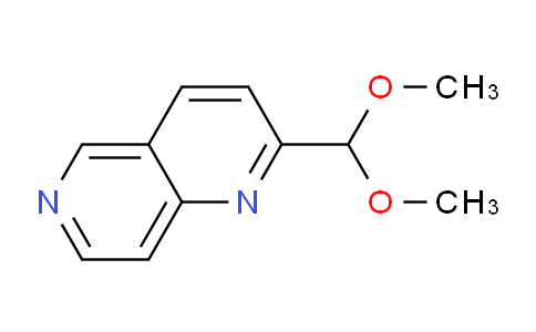 CAS No. 386715-36-2, 2-(Dimethoxymethyl)-1,6-naphthyridine