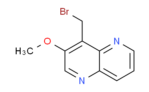 CAS No. 893566-34-2, 4-(Bromomethyl)-3-methoxy-1,5-naphthyridine