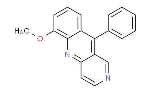 CAS No. 125866-29-7, 6-Methoxy-10-phenylbenzo[b][1,6]naphthyridine