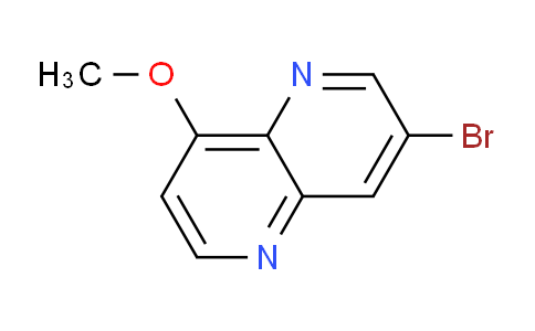 CAS No. 97267-63-5, 3-Bromo-8-methoxy-1,5-naphthyridine