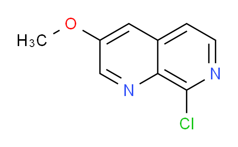 CAS No. 1600511-75-8, 8-Chloro-3-methoxy-1,7-naphthyridine