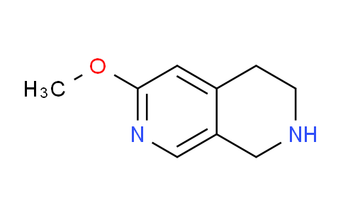 CAS No. 893566-81-9, 6-Methoxy-1,2,3,4-tetrahydro-2,7-naphthyridine