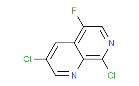 CAS No. 1600511-82-7, 3,8-Dichloro-5-fluoro-1,7-naphthyridine