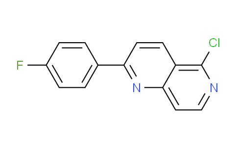 CAS No. 1707727-60-3, 5-Chloro-2-(4-fluorophenyl)-1,6-naphthyridine