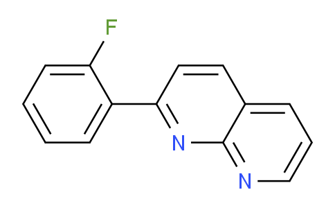 CAS No. 170439-25-5, 2-(2-Fluorophenyl)-1,8-naphthyridine