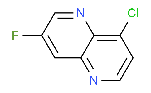 CAS No. 1151802-02-6, 8-Chloro-3-fluoro-1,5-naphthyridine