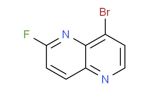 CAS No. 1432322-85-4, 8-Bromo-2-fluoro-1,5-naphthyridine