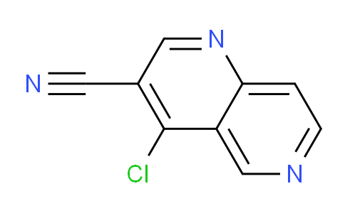 CAS No. 1602131-89-4, 4-Chloro-1,6-naphthyridine-3-carbonitrile