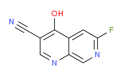 CAS No. 305371-17-9, 6-Fluoro-4-hydroxy-1,7-naphthyridine-3-carbonitrile