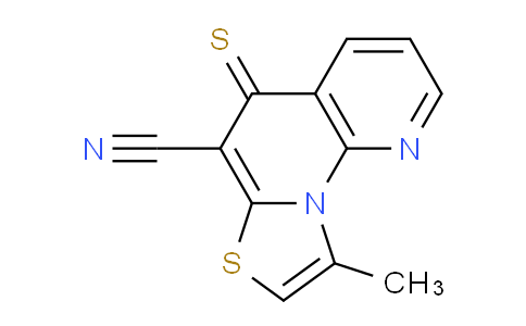 CAS No. 90656-72-7, 9-Methyl-5-thioxo-5H-thiazolo[3,2-a][1,8]naphthyridine-6-carbonitrile