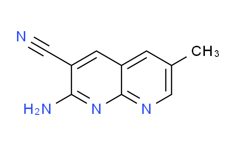CAS No. 1203499-48-2, 2-Amino-6-methyl-1,8-naphthyridine-3-carbonitrile