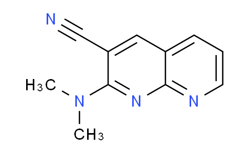 CAS No. 60467-78-9, 2-(Dimethylamino)-1,8-naphthyridine-3-carbonitrile