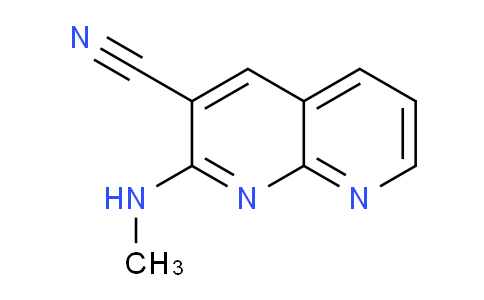 CAS No. 60467-77-8, 2-(Methylamino)-1,8-naphthyridine-3-carbonitrile
