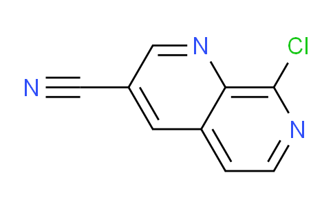 CAS No. 1600511-81-6, 8-Chloro-1,7-naphthyridine-3-carbonitrile