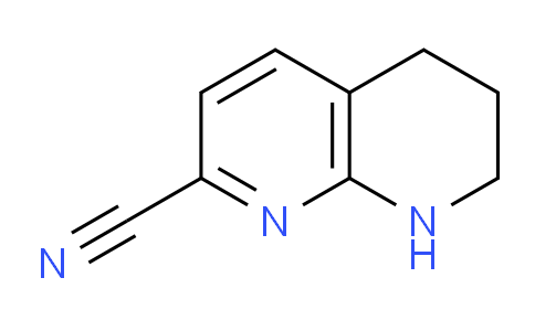 CAS No. 1260779-07-4, 5,6,7,8-Tetrahydro-1,8-naphthyridine-2-carbonitrile