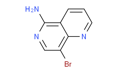 CAS No. 1820686-20-1, 8-Bromo-1,6-naphthyridin-5-amine