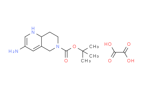 CAS No. 1824071-78-4, tert-Butyl 3-amino-1,7,8,8a-tetrahydro-1,6-naphthyridine-6(5H)-carboxylate oxalate